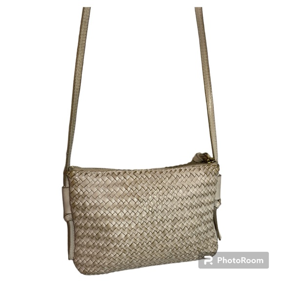 Madewell The Knotted Crossbody Leather Woven Bag - Picture 2 of 5